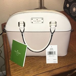 EUC kate spade two tone purse with shoulder strap
